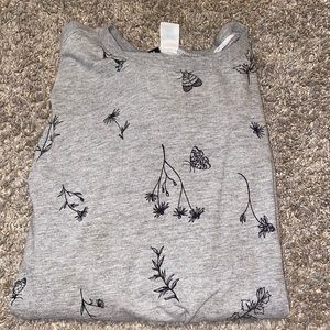 Grey Sweater with cute art